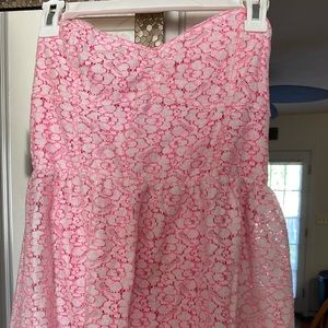 Strapless dress